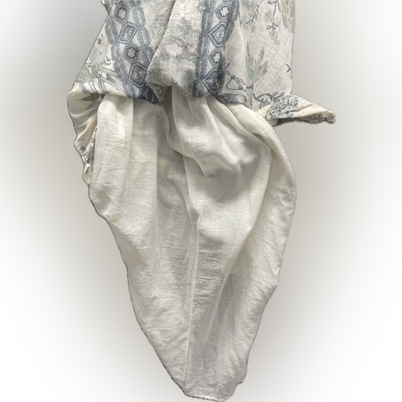 D'ASCOLI Printed Maxi Dress 100% Cotton Very lightweight! Size SML/MED - Picture 5 of 11